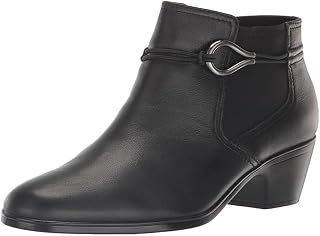 Clarks Women's Emily 2 Kaylie Ankle Boots - 2" Heel, Side Zipper, Padded Insole & Grippy Outsole