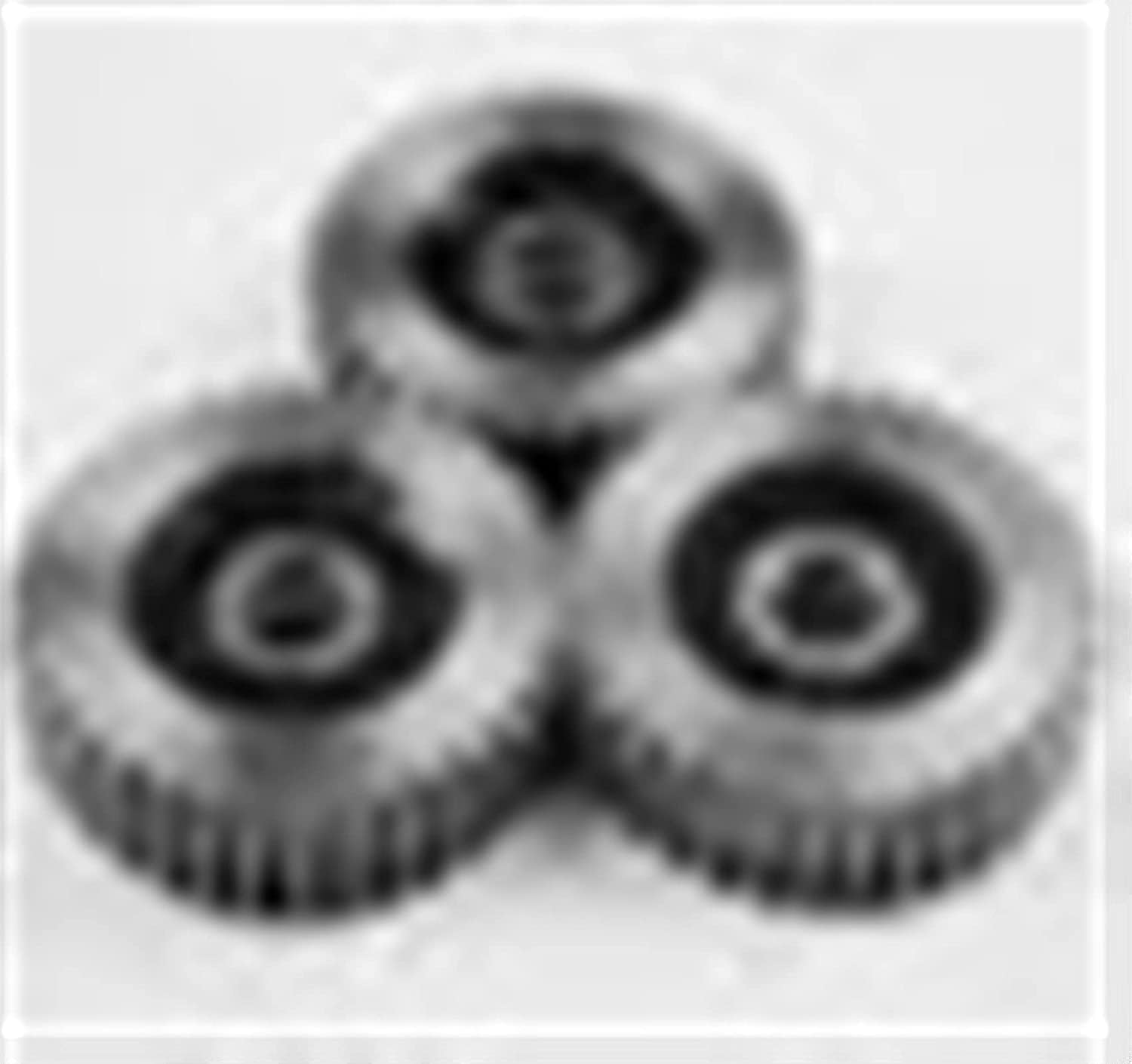 Ritzelradsatz,Ritzel Motorgetriebe, Metallritzel-Motorradsatz Ersatzteile, Motorritzel 3 Teile/LOS Durchmesser: 47,5 mm 36 Zähne - Dicke: 12 mm Stahlgetriebe for Elektrofahrzeuge