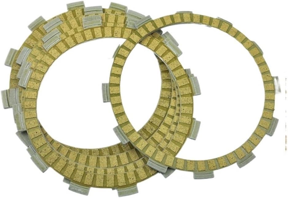 Clutch Friction Plate Kit Motorcycle Fibrous Clutch Discs Plates 4+1 Pcs for XV250 XV 250 for Route 66 88-90 for Virago 250 95-07 V Star 08-15 17-18