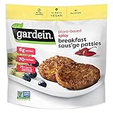 Gardein Spicy Breakfast Plant-Based Saus'age Patties, Vegan, Frozen, 8 oz.
