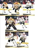 2024-25 UD Series 1 Boston Team Set of 7 Cards: Brad Marchand(#15), Morgan Geekie(#16), Brandon Carlo(#17), Linus Ullmark(#18), Matthew Poitras(#19), Charlie Coyle(#20), Pavel Zacha(#21) - Sportscard Superstore