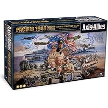 Renegade Game Studios Axis & Allies 1940 Pacific Second Edition WWII Strategy Board Game, War Miniatures, Two to Four Players, Ages Fourteen Plus
