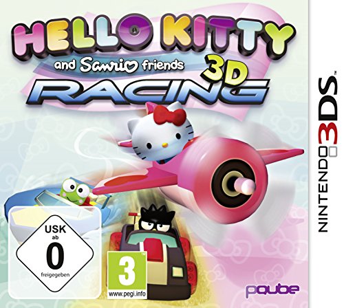 Hello Kitty und Sanrio Friends 3D Racing - [3DS]