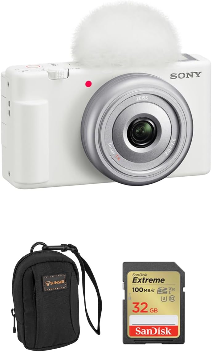 Sony Vlogging Camera ZV-1F with bag