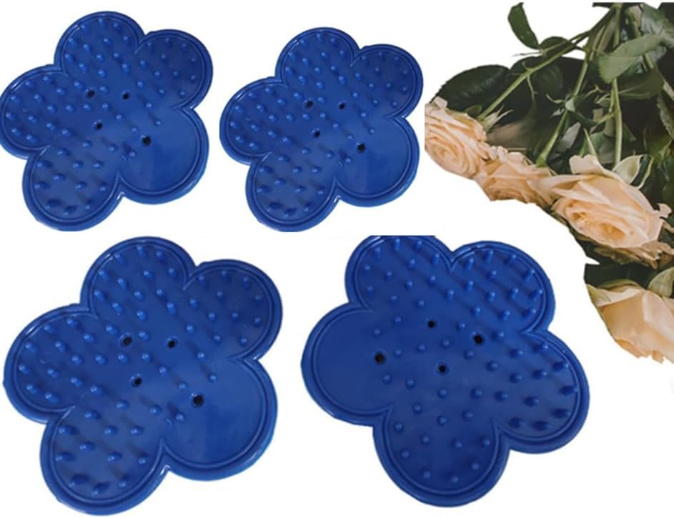 Removedor de espinas y hojas para rosas, plástico azul, 4 unidades miniatura 4