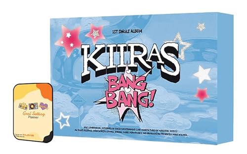KIIRAS Album - BANG BANG! B ver. (POCA Ver.)+Pre Order Benefits+BolsVos Exclusive Idol-Inspired Giveaways Package