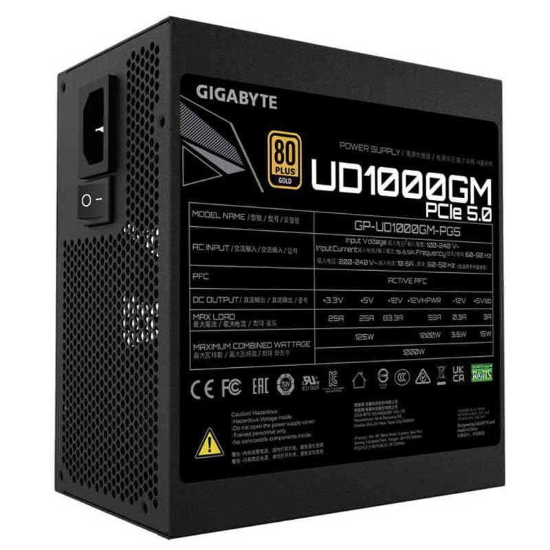 Amazon | Gigabyte GP-UD1000GM PG5 電源ユニット 1000 W 20+4ピン ATX