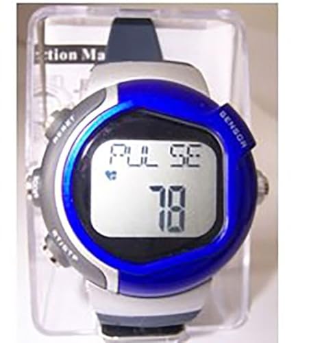 Orologio cardiofrequenzimetro da Polso Unisex con batterie Incluse - Ideale per la Corsa - orario - Conta Calorie e misurazione cardiaca