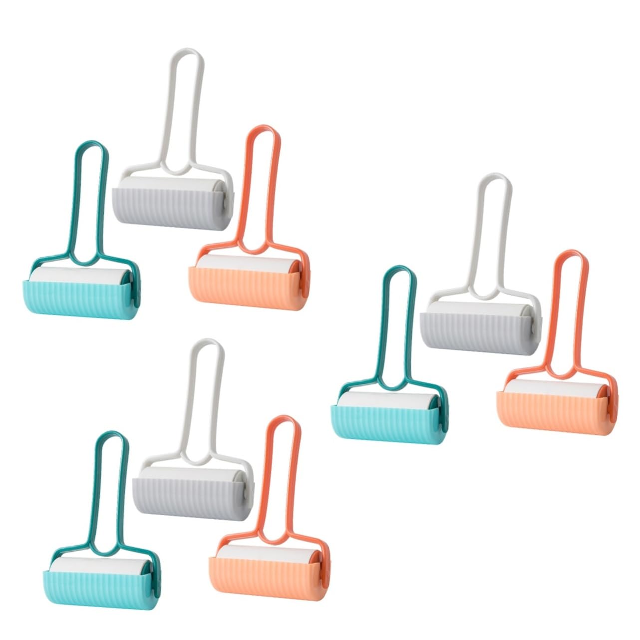 FRCOLOR 9piezas Rodillo De Pelusa para Ropa y Quitapelos Reutilizables y Portátiles Removedor De para Ropa y Muebles y Agua