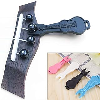 Lot de 24 chevilles de chevalet pour guitare acoustique avec 1 extracteur de chevalet Ivoire et noir Jinlop - Les Beatles, Paul McCartney, John Lennon, RIngo Starr, George Harrison Lot de 24 chevilles de chevalet pour guitare acoustique avec 1 extracteur de chevalet Ivoire et noir Jinlop – Image 5