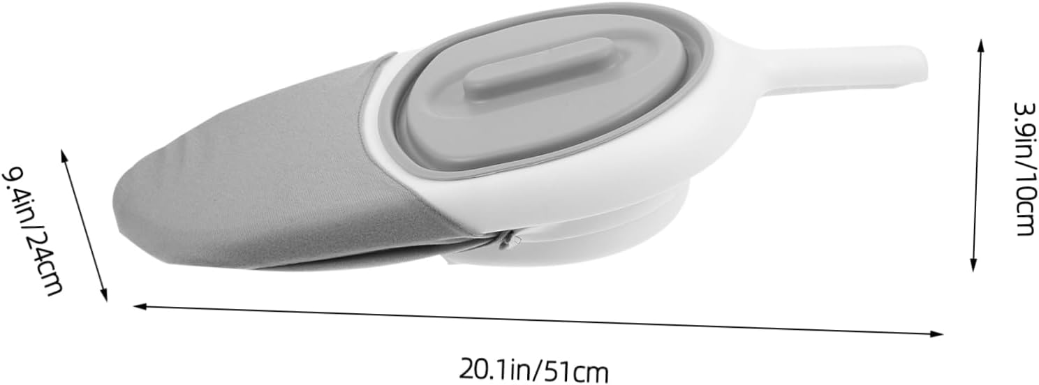 Bed Pan for Elderly Females Portable Toilets Urine Bedpan Hospital Accessory Smooth Edges