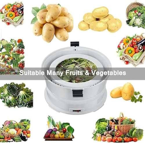 FKINGLRK Multifunctional Electric Potato Peeler, One-Button Peeling Machine, Potato Rumbler Peeler Machine for Kitchen and Commercial Use - Image 7