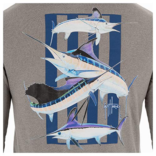 Guy Harvey Men's Long Sleeve Performance Hoodie3
