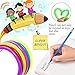 TAGVO 9 Invisible Ink Pens and 6 Flexible Bendy Pencils - 2019 Upgraded Spy Pen with UV Light Magic Marker Goodies Bags Toy for Fun Kids Birthday Party Bag Fillers