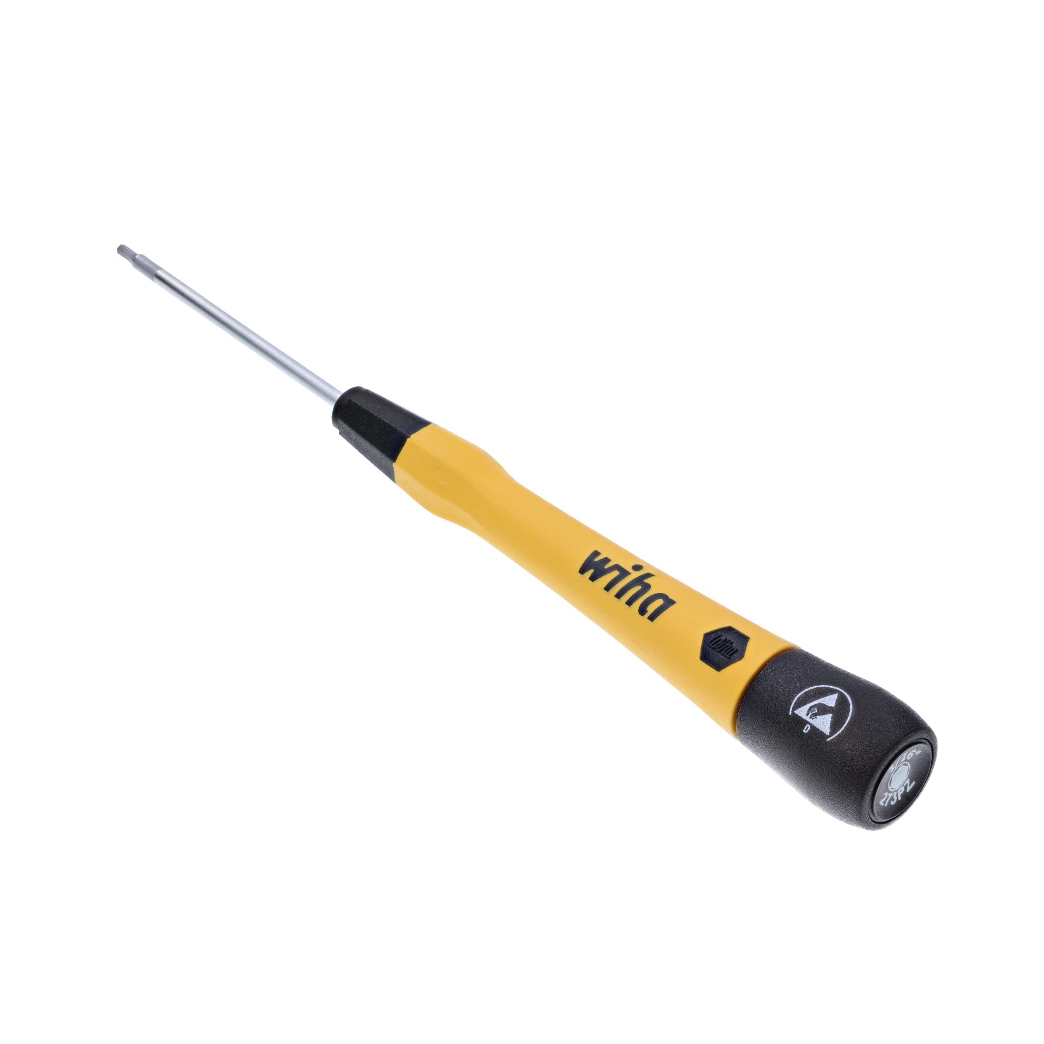 Wiha 27557 | Destornillador de precisión ESD Safe PicoFinish® - Hexagonal 1/16" x 50mm
