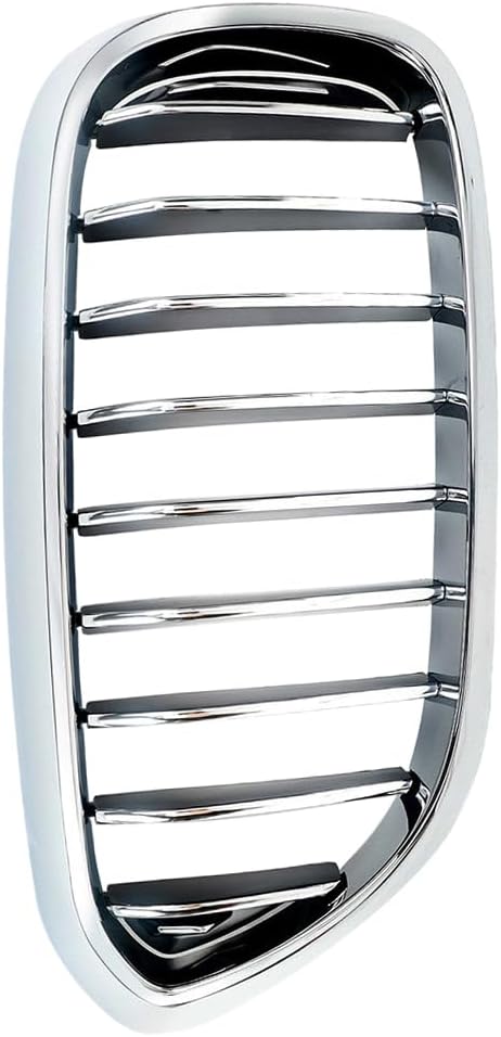 1 pc Front Kidney Grille Grill Front Right Passenger Side, 2017-2020 Compatible with BMW 5 Series G30, Front Upper Kidney Grille Grill RH