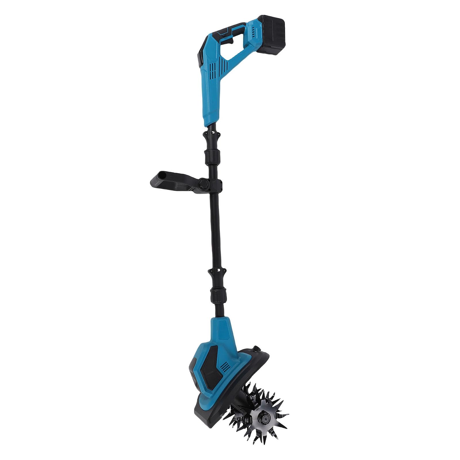 Generic Kultywator Gleby, Wysoka elastyczność Wielofunkcyjna Lekka 170 Mm Maksymalna głębokość Elektryczna Kultywator 360 Rpm na Ogrodowe Podwórko (wtyczka UE)