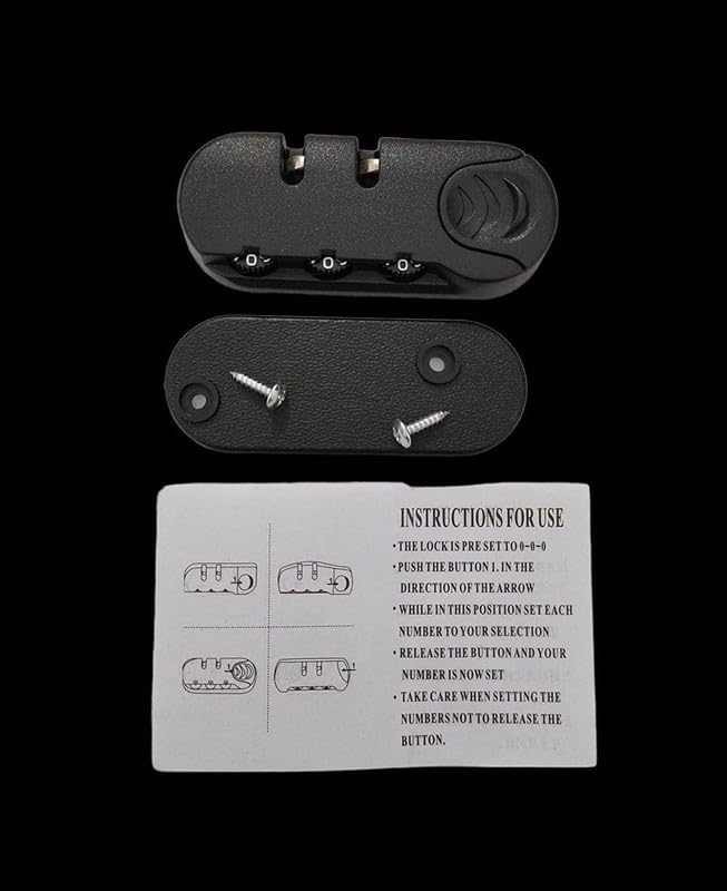 Image of CNB Repair Replacement Luggage Number Lock for VIP Safari, American tourister, Skybag Trolley Bag Suitcases Replacement (Number Lock 1 Piece)