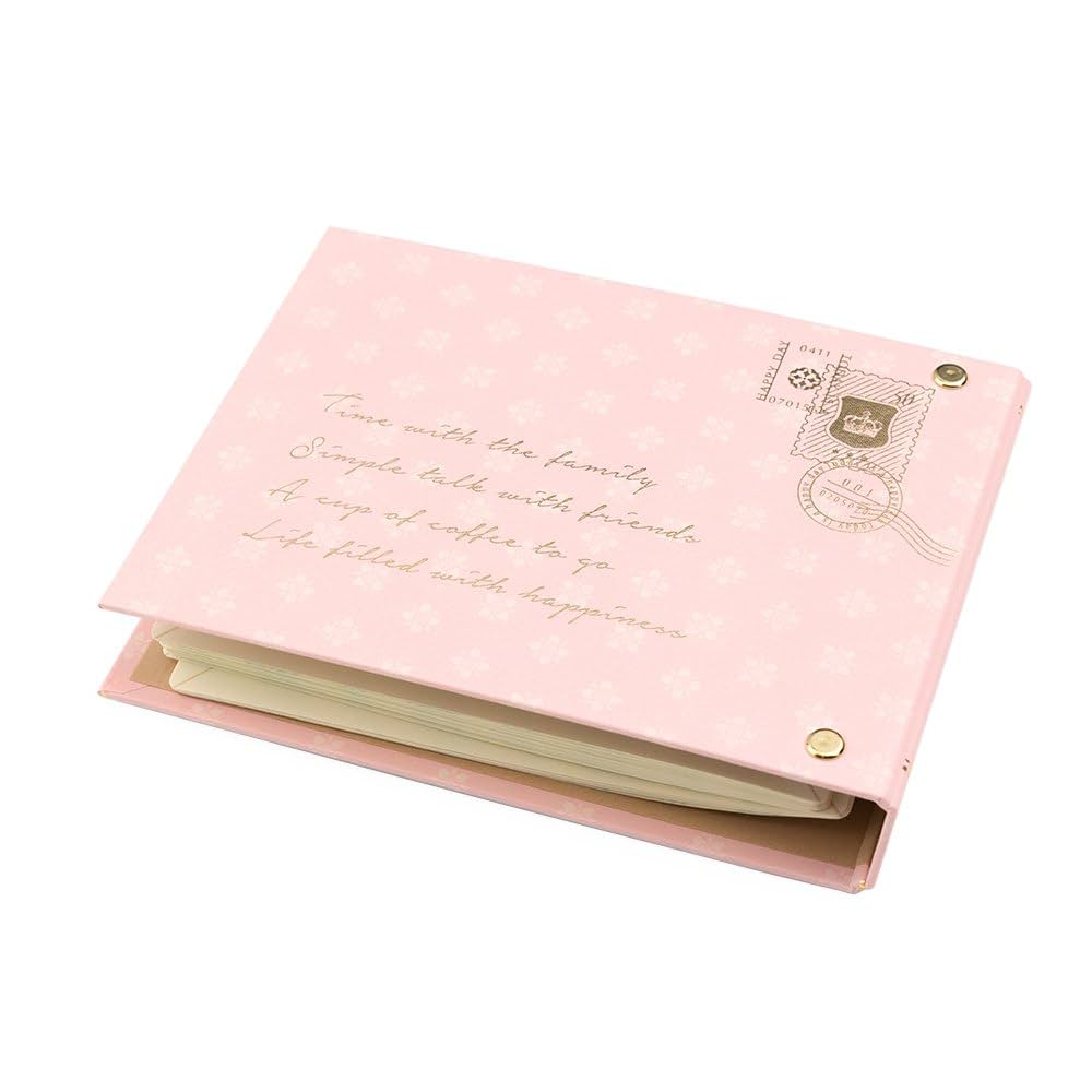 み♡ページ Amazon.co.jp: ミドリ バインダー 寄せ書き帳 手紙 ピンク