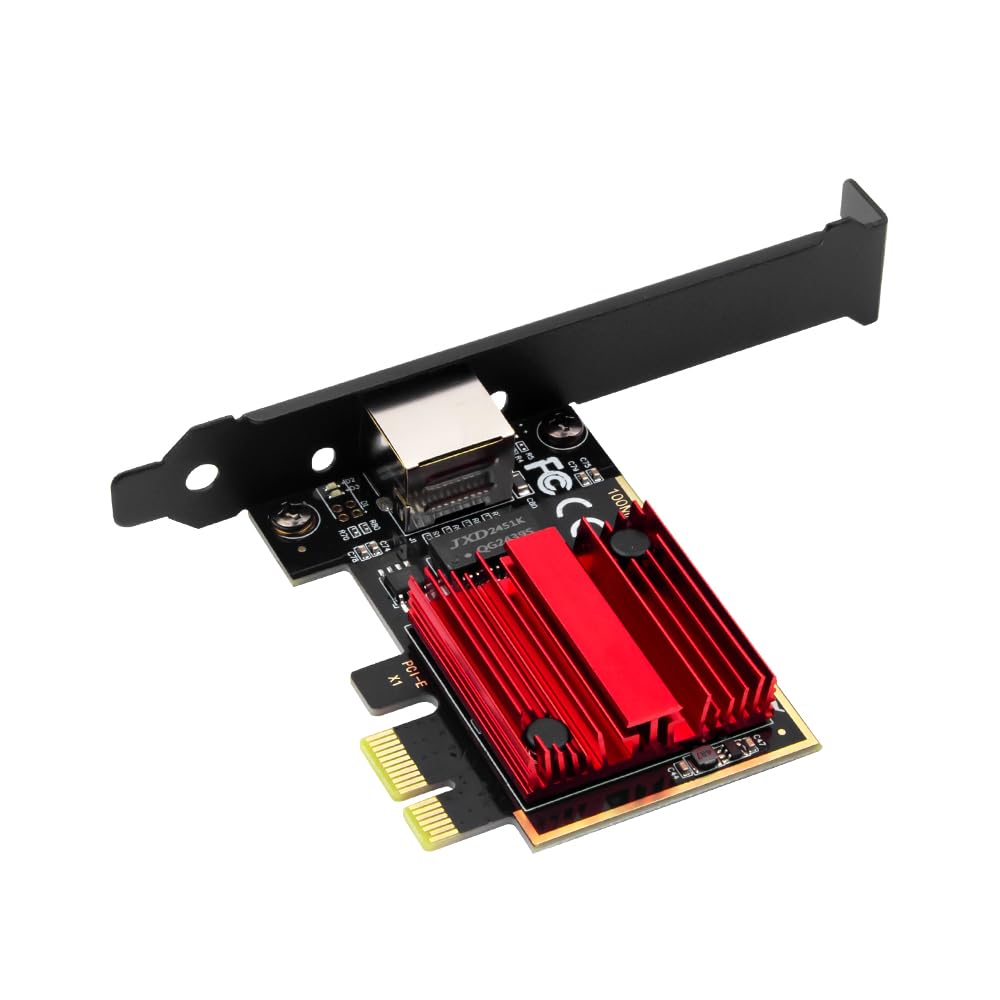 2.5G PCIe Ethernet Card - Faster Gaming & File Transfers -8