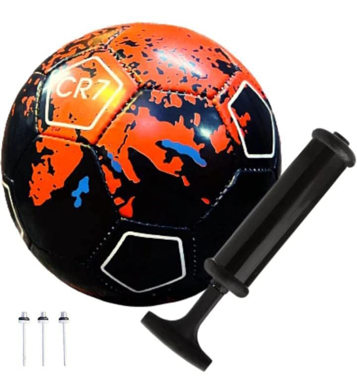 Hand Stitched Nylon Football for Kids with Needle (Multicolor Size 5) Foot-Ball (D) (B0BJL7YMZ2) Amazon Price History, Amazon Price Tracker
