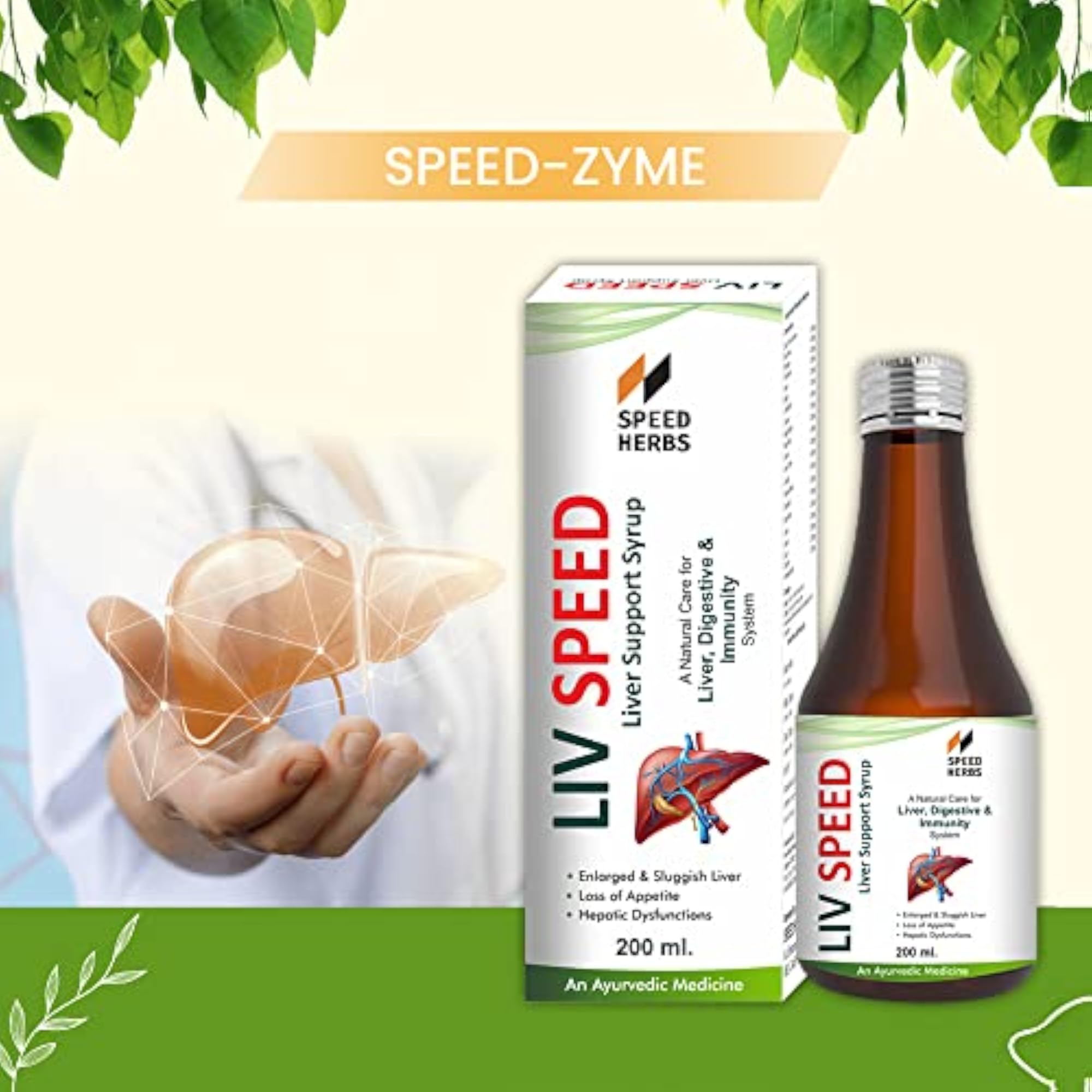 Liv Speed Syrup, Ayurvedic Liver Tonic