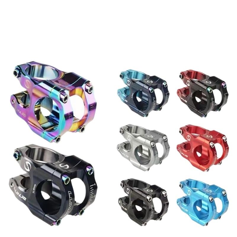 Potence VTT courte 31.8mm tige vélo route élévation escalade colorful