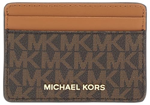 MICHAEL Michael Kors Porta-cartão feminino Jet Set, marrom, Marrom, Porta-cartões Jet Set