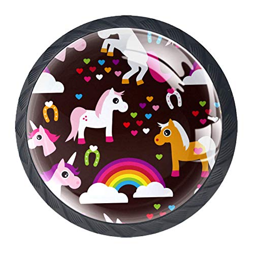 Boutons de meuble licorne pour décorer une commode d'enfant - 3