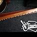 Tzurie Guitar Neck Straight Edge with Case - Notched Straight Edge Guitar Ruler, Luthier Tool Designed for 25.5” and 24.75” Scales