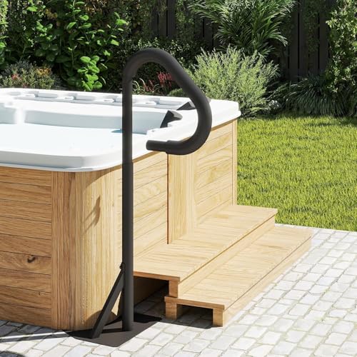 Baranda para spa de aluminio ajustable 44-60 pulg miniatura 1