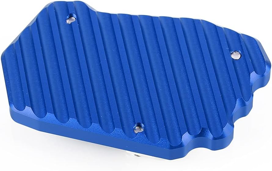 Motorcycle Side Stand Enlarge Kickstand Plate Enlarger Accessories Side Stand Extension Compatible with R1250GS ADV 2019-2021 R1200GS LC ADV 2016+ Blue
