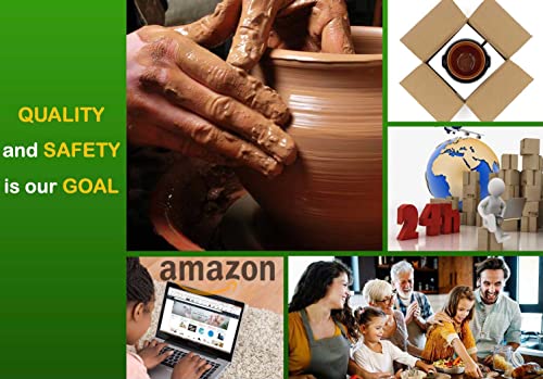 Clay Pot For Cooking, Dutch Ovens Casserole Dish Vintage Rustic – 3.6Qt (3.4L) Brown, European Style 900F Oven Safe Dish, Healthy Organic Gives Food A Unique Taste, Backing Slow Cook For Meat #TOP6