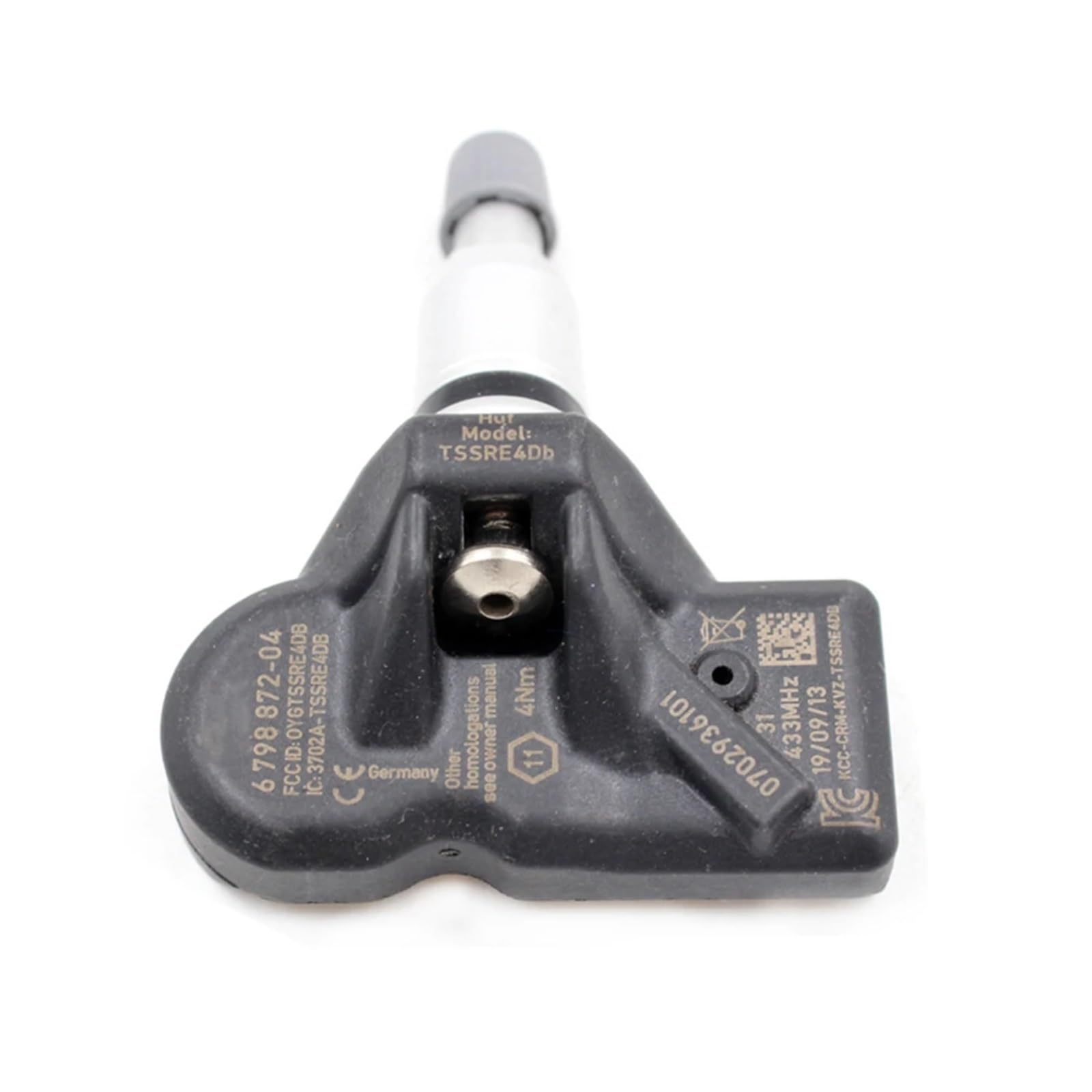 Monitor della Pressione dei Pneumatici Adatto per BMW 5 6 7 X1 X3 X4 36106798872 36106874830 TPMS Sistema di monitoraggio della Pressione dei Pneumatici Sensore TPMS per Auto 4 Pezzi