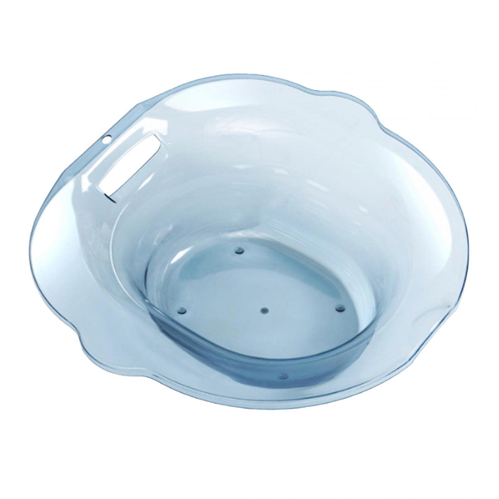 Sitz Bath Basin for Toilet Bidet Toilet Tub Universal Portable Wider Seating Area Hangable Anti Overflow Hip Bath