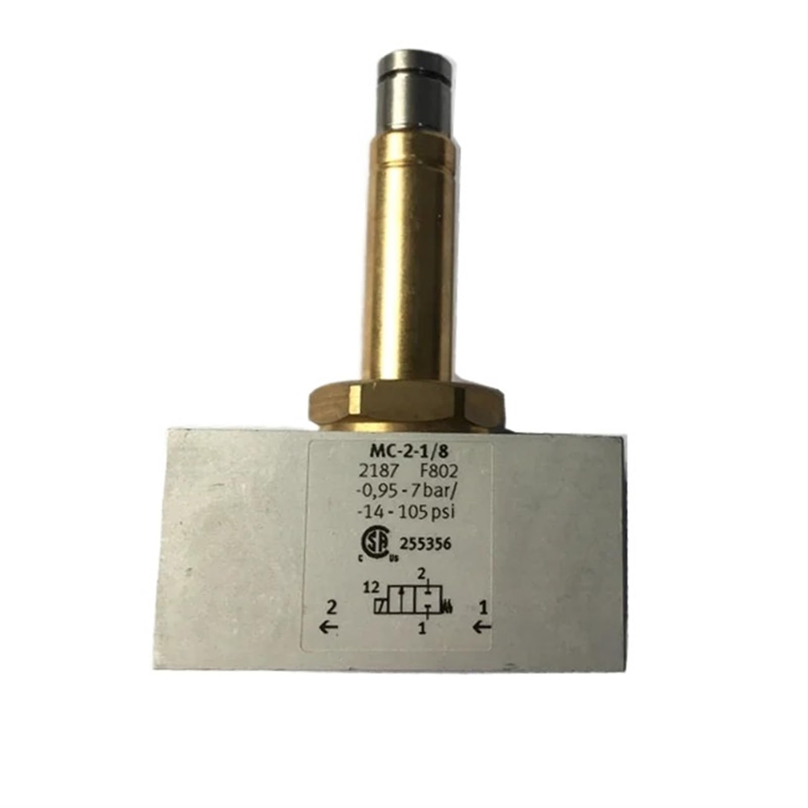Électrovanne MC-2-1/8 2187 MC de commande pour vérin pneumatique