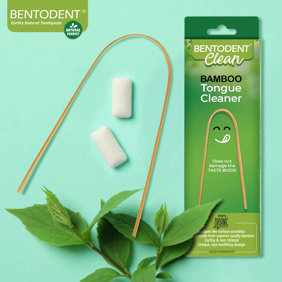 Image of Bentodent Bamboo Tongue Cleaner (Pack of 4)