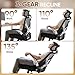 GABRYLLY Ergonomic Office Chair, Home Mesh Desk Chair with Adjustable Lumbar Support, 5D Arms & Wide Seat, 135° Recline Big and Tall Computer Chairs for Work Gaming, Heavy Duty,300LBS