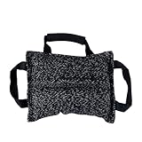 Hoite Jute-Hundebisskissen mit Griffen – langlebiges interaktives Trainingsgerät (Tauziehen, für Welpen und Hunde)