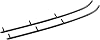 Polaris 60° 6 in. Carbide Skags, for Specific Snowmobile Models, Set of 2 - Part 2879026