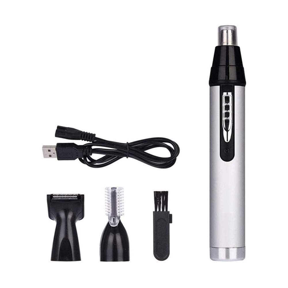 Cortadora de pelo for orejas y nariz, profesional, sin dolor, for cejas, faciales, for hombres mujeres, cuchillas doble filo IPX7 for una fácil limpieza