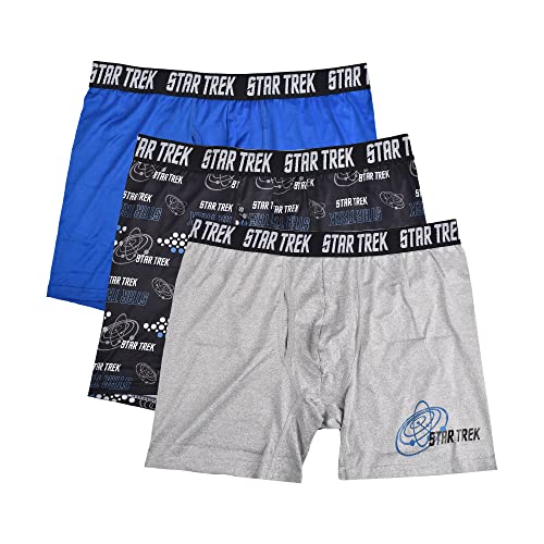 Star Trek Men's 3-Pack Comfort Boxer Brief