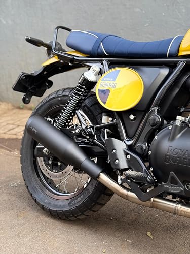 Image of AEW EDGE STAINLESS STEEL BLACK EXHAUST FOR BEAR 650