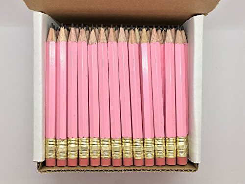 Lápices Express Pencils Pastel Rosa con Borrador x48 miniatura 1