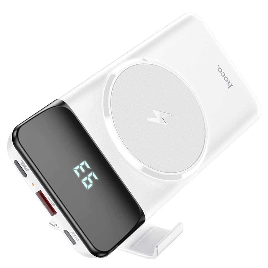 Carga rápida inalámbrica PD20W en esta batería magnética XCC con salida QC3.0