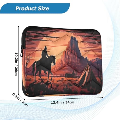 Funda para portátil 13-14 pulgadas con protección y tela impermeable miniatura 3