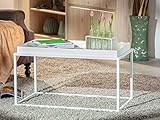 Material: metal. Color blanco. Ensamblaje con herramientas