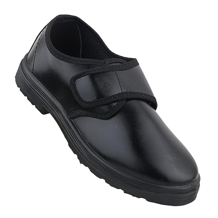 Image of Unisex Child Deluxe Lace-Up School Shoes | Durable, Comfortable & Stylish Uniform Footwear