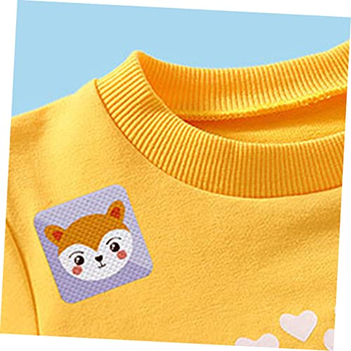 FOMIYES 60 Unidades Para Crianças Conveniente Adorável Decalque Carrapatos Patches Portáteis Remendo