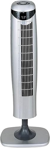 Miniatura 2 de Optimus F-7414S - Ventilador de torre con pedestal 350in mando a distancia y LED
